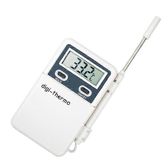 Multifunctional Electronic Thermometer LCD Digital Temperature Detector ℉ ℃ External Sensor Thermometer compatible with Kitchen Baking