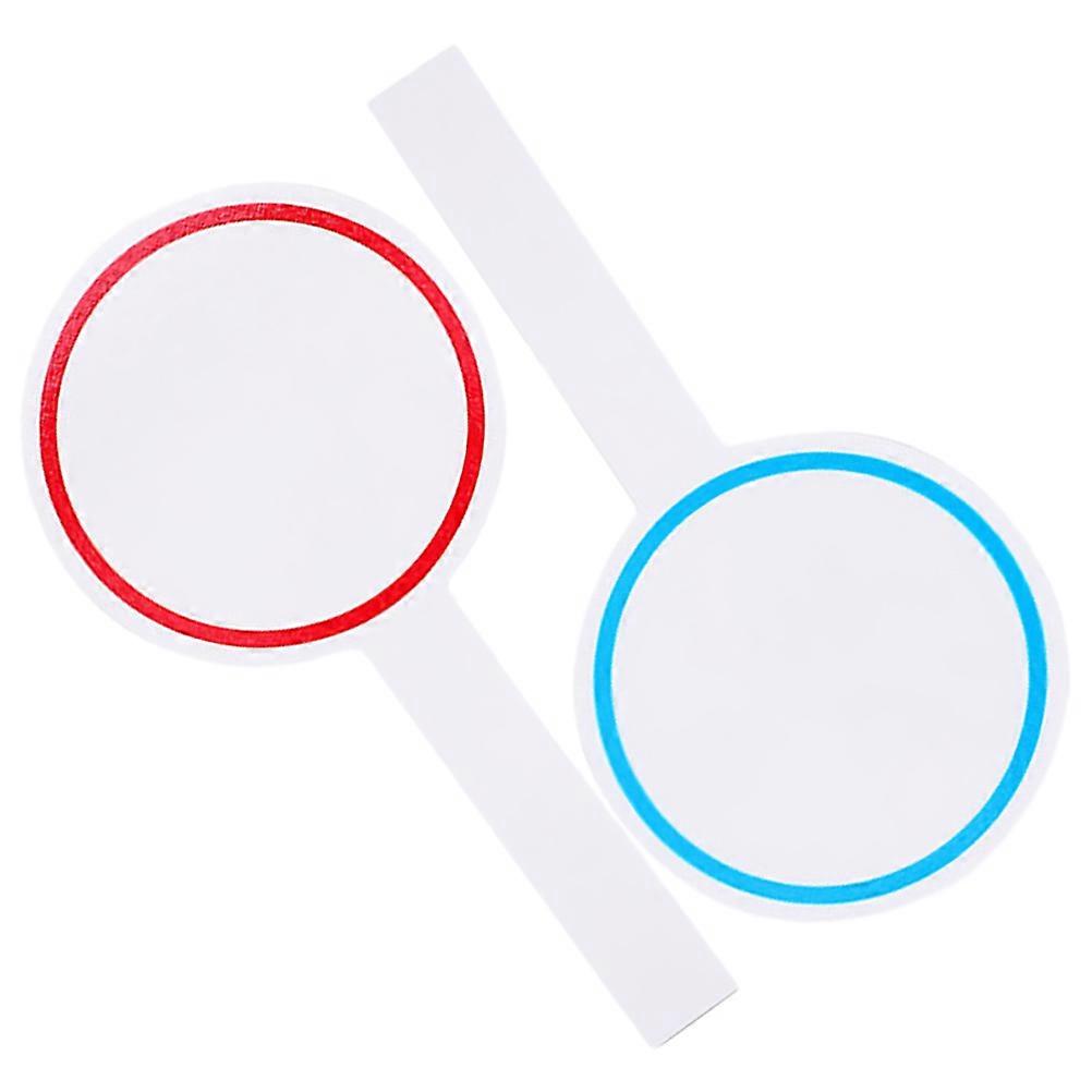 Dry Erase Paddle Scoring Board for Competitions 2Pcs Foam Material