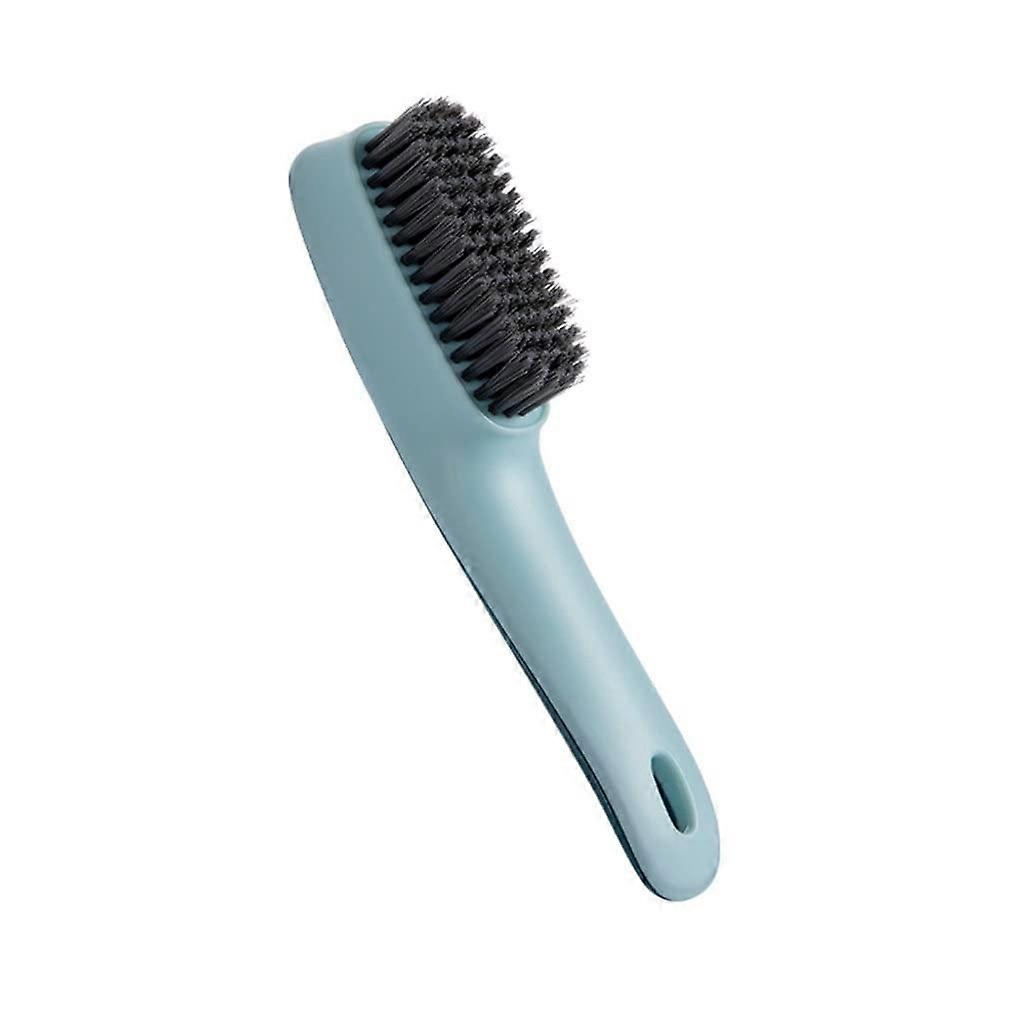 Shoe Cleaning Brush with Plastic Handle for Clothes and Household Scrubbing, 1pc Blue