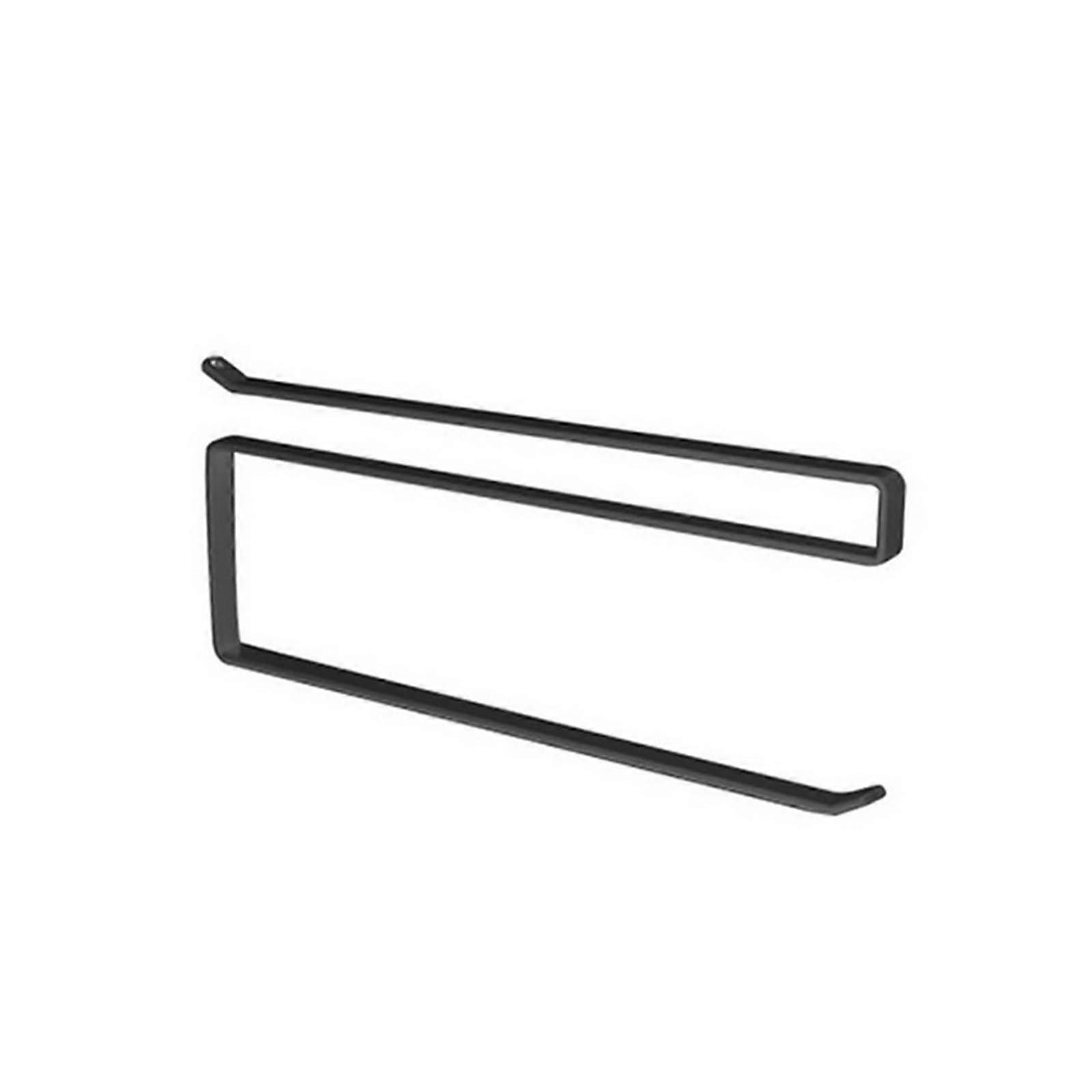 Paper Towel Holder NoDrill Rustproof Under Cabinet Towel Rack SpaceSaving Kitchen Organizer