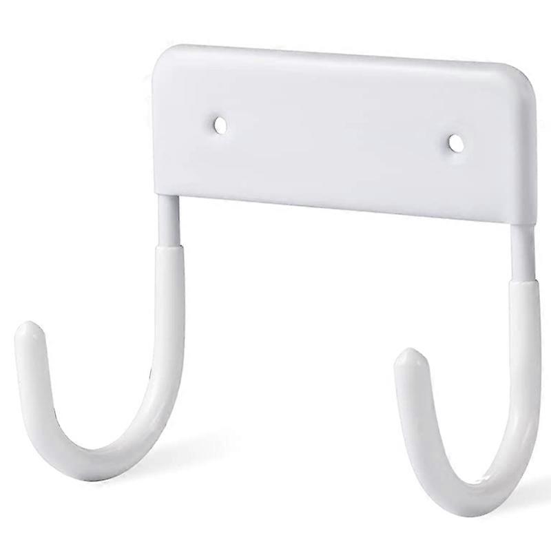Wall Mounted Holder, Large & Small Ironing Board (Matte White)