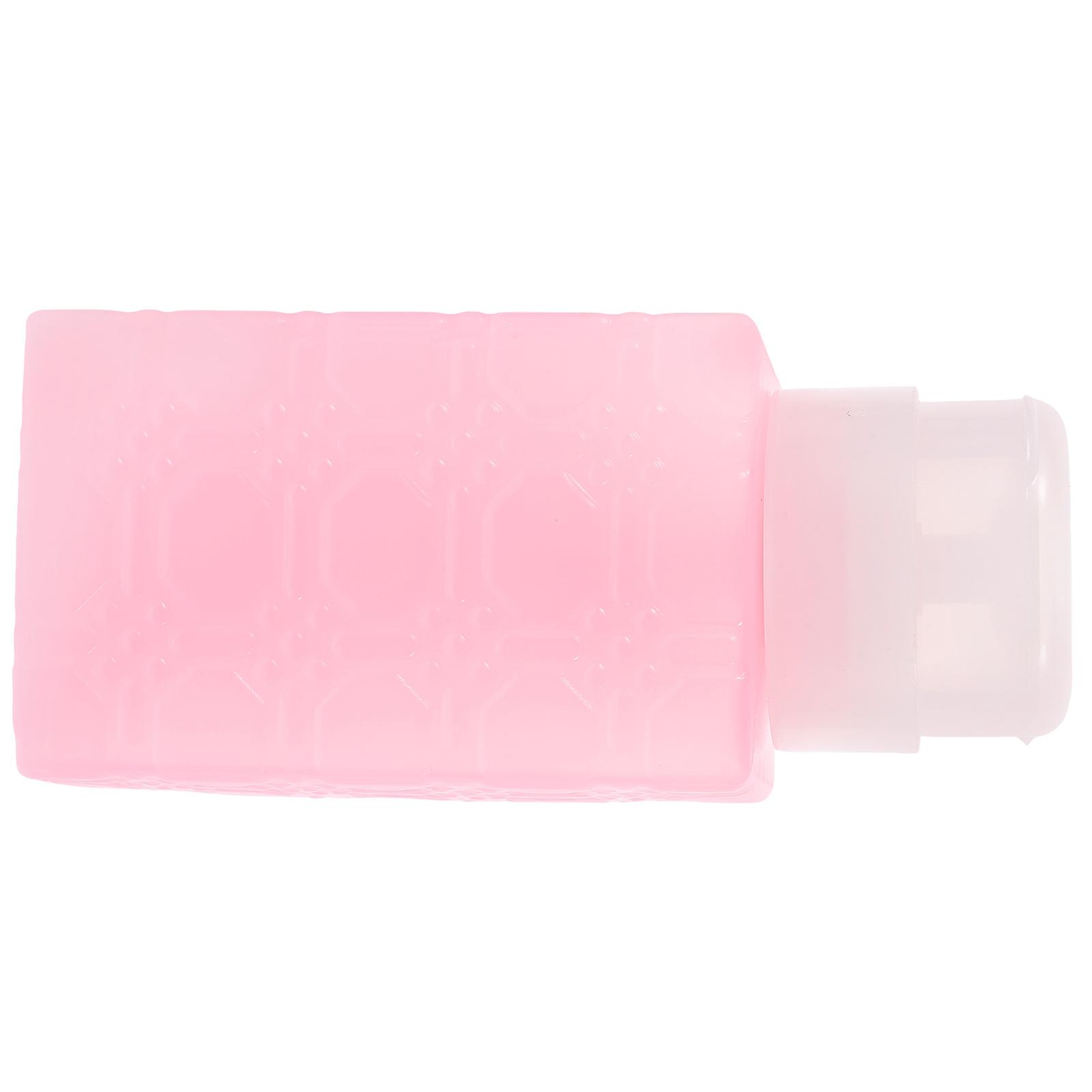 Makeup Remover Dispenser 2Pcs Plastic Bottle Pump for Travel Use