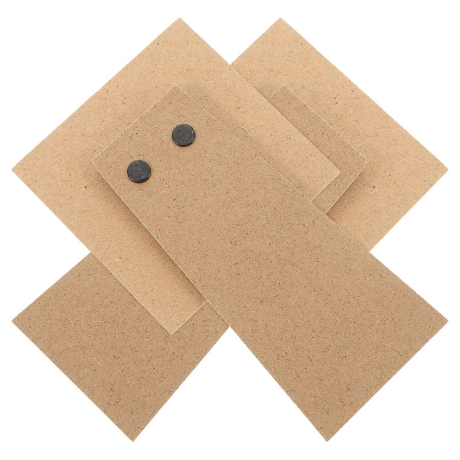 Easel Back Support for DIY Picture Frame Display 2Pcs Khaki Board Material