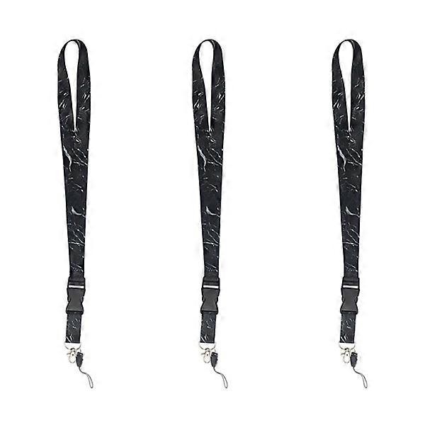 Lanyard - Key Holder with String - Strap for Keys Black