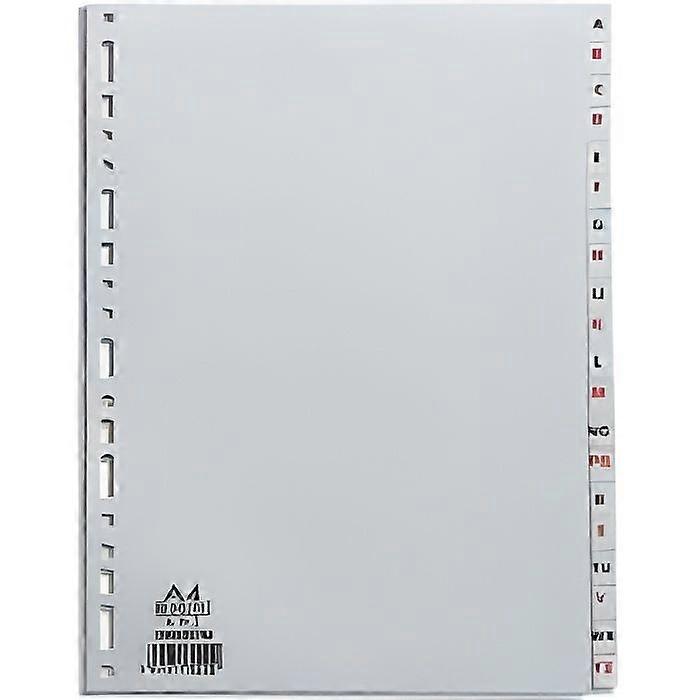 Alphabetical directory 20 positions