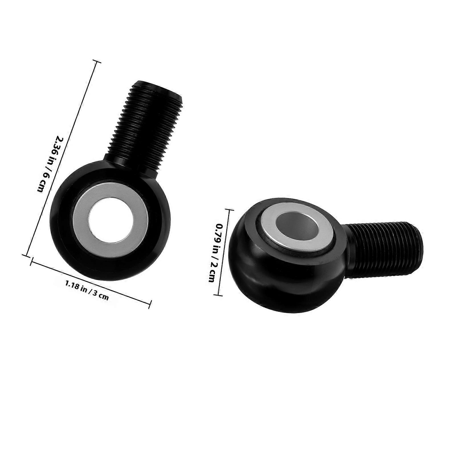 Motorcycle Shock Adapter for Motorcycle Black Iron Rear Shock Absorber Replacement