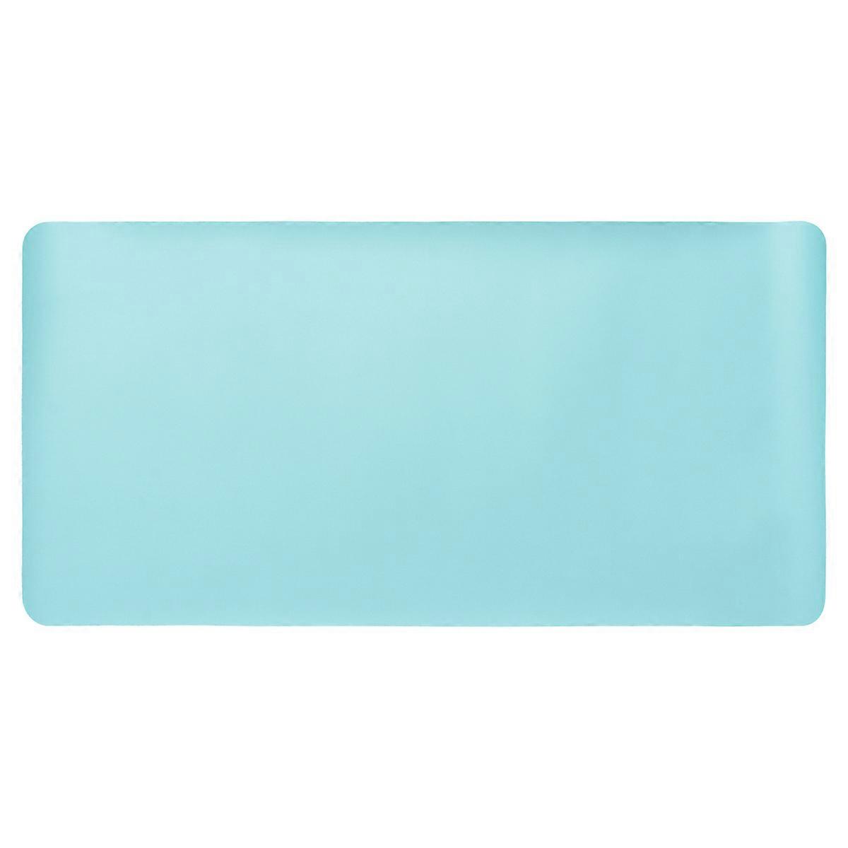 Blue Large Mouse Pad for Computer Use Double Sided Non Slip Waterproof PU Gaming Mouse Pad