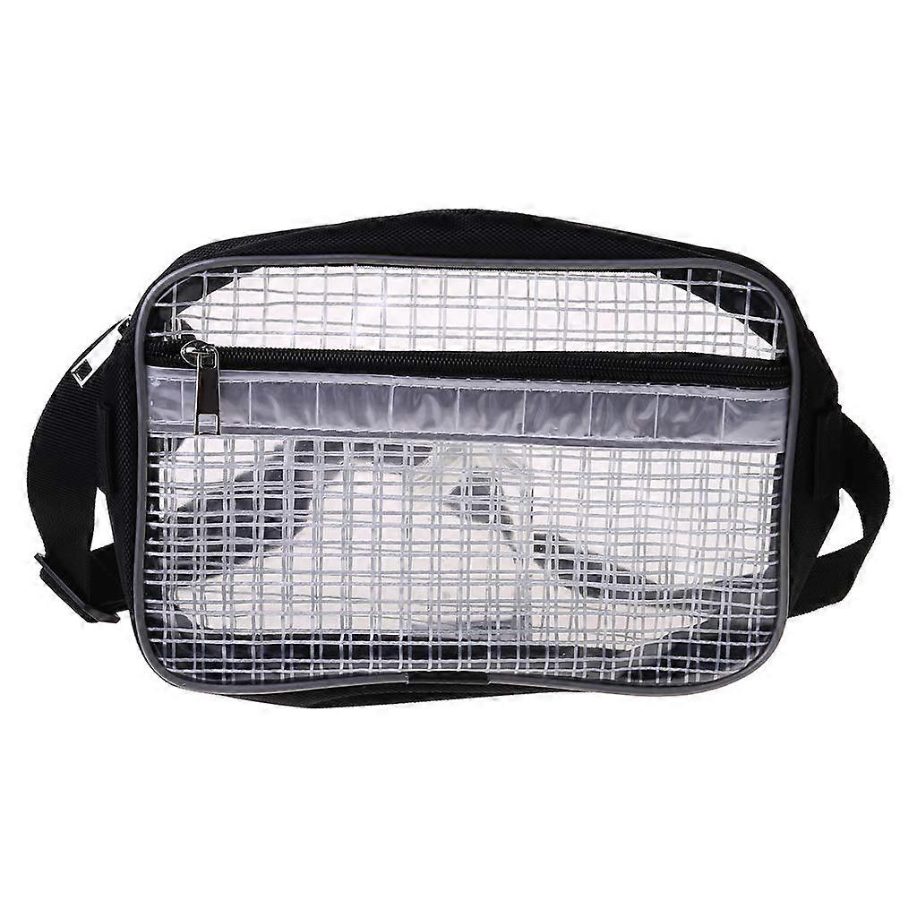 Clear Stadium Approved Waist Bag Waterproof PVC Adjustable MultiPocket Transparent Belt Pack