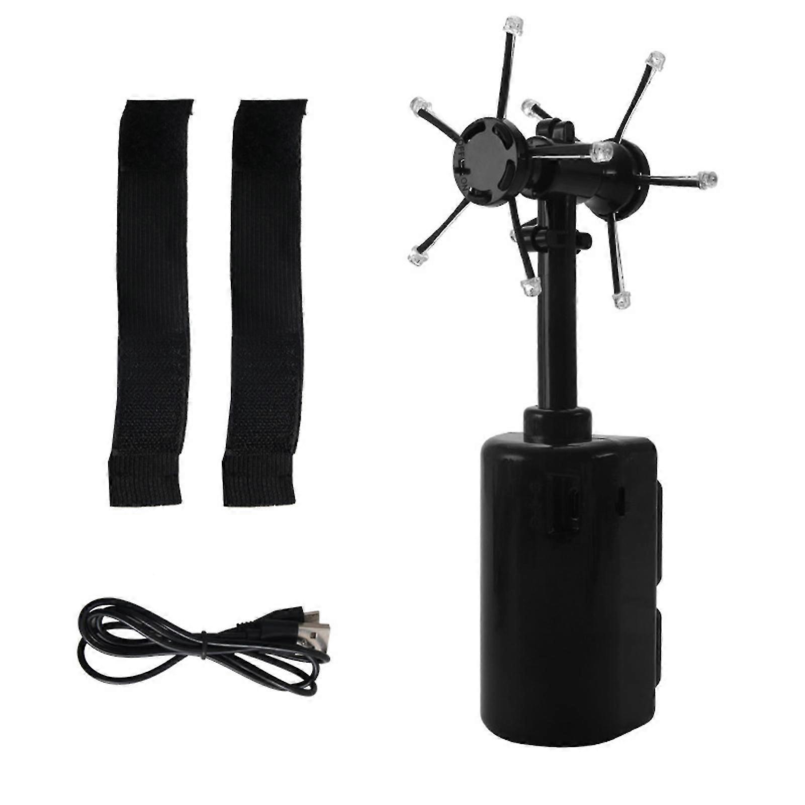 Spiral Pill Generator Luminous Rechargeable Plastic Creative Spherical Toy For Children