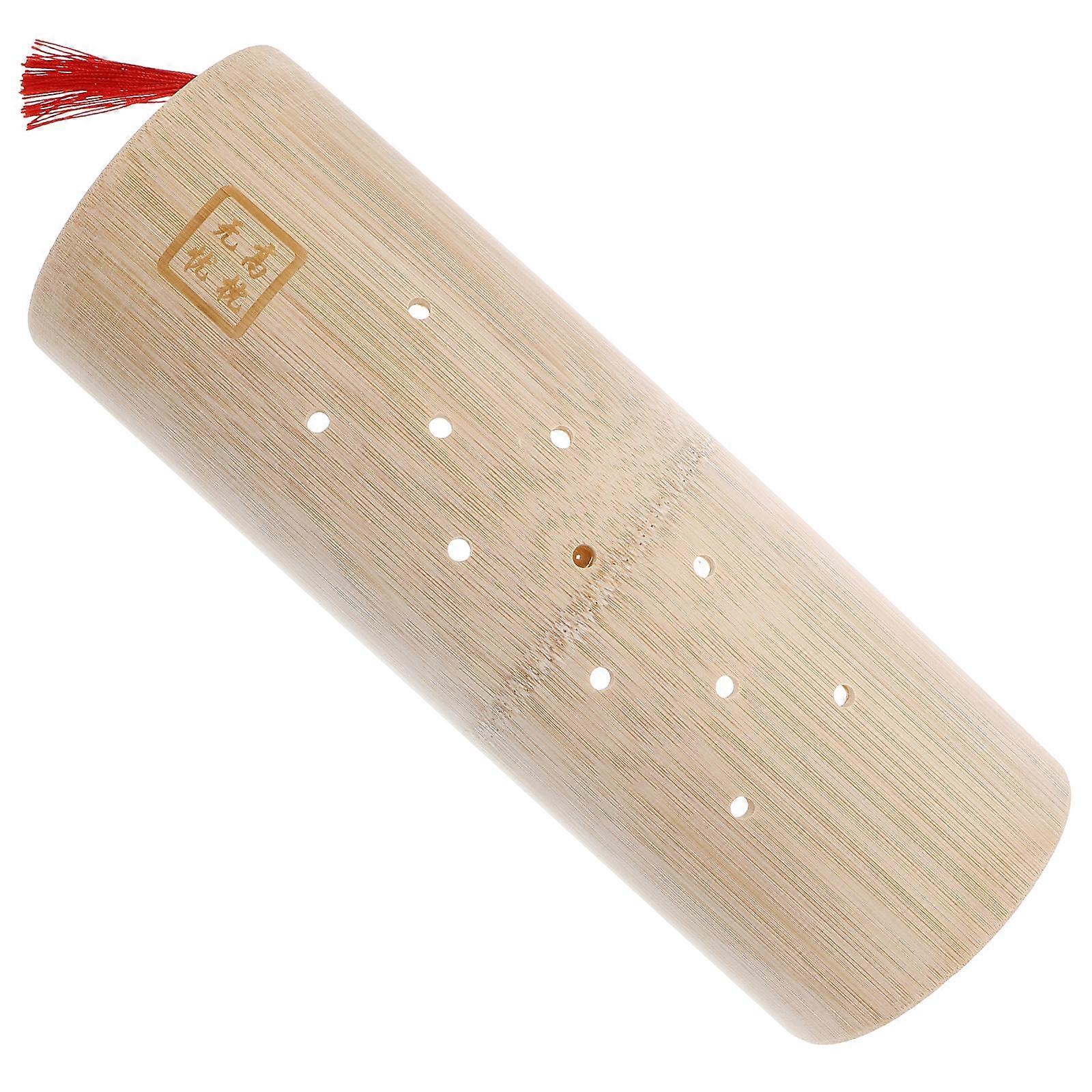 Bamboo Neck Pillow U Shape for Cervical 1 Pillow Beige