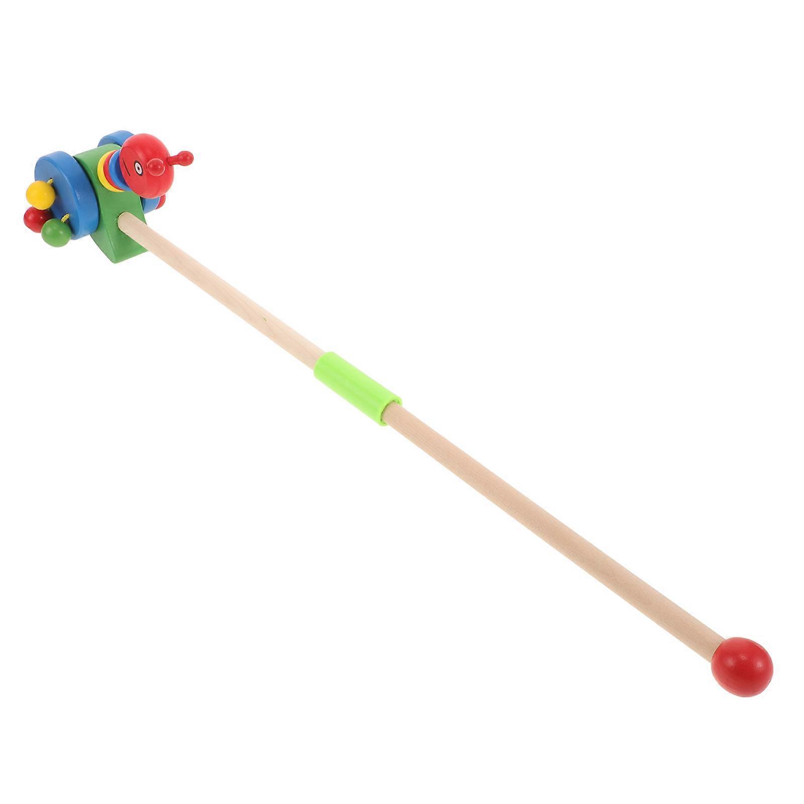 Wooden Push and Pull Toy for Baby with Toddler Walker Feature