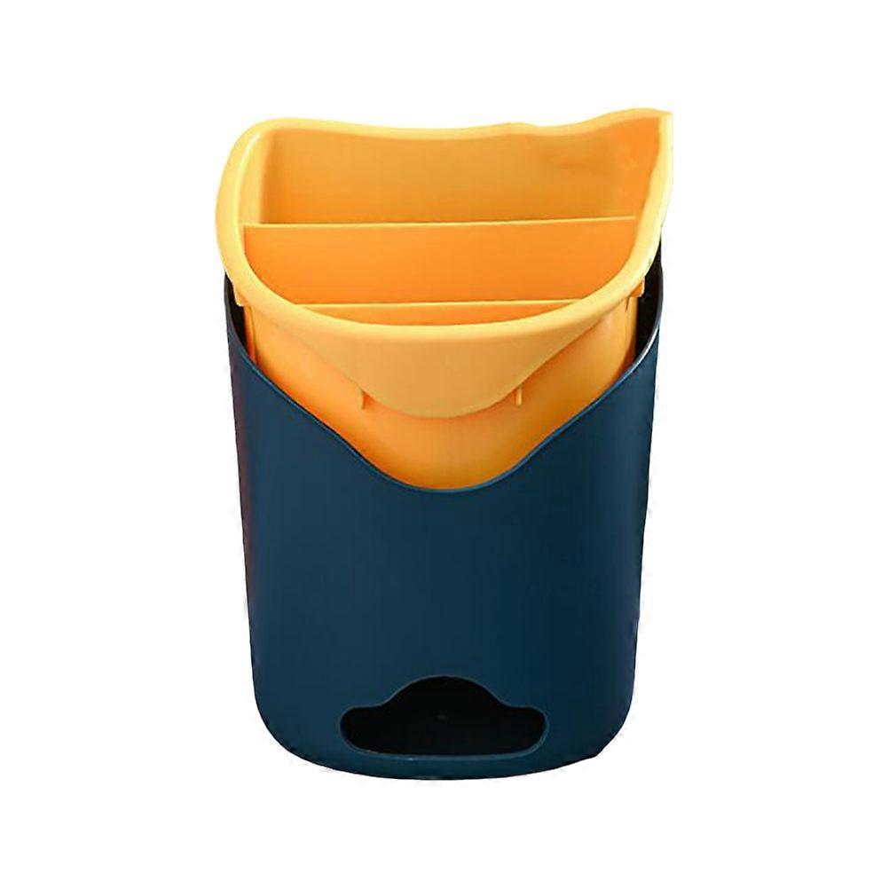 Utensil Holder Wall-Mounted for Storing 1Pcs Kitchen Plastic Organizer