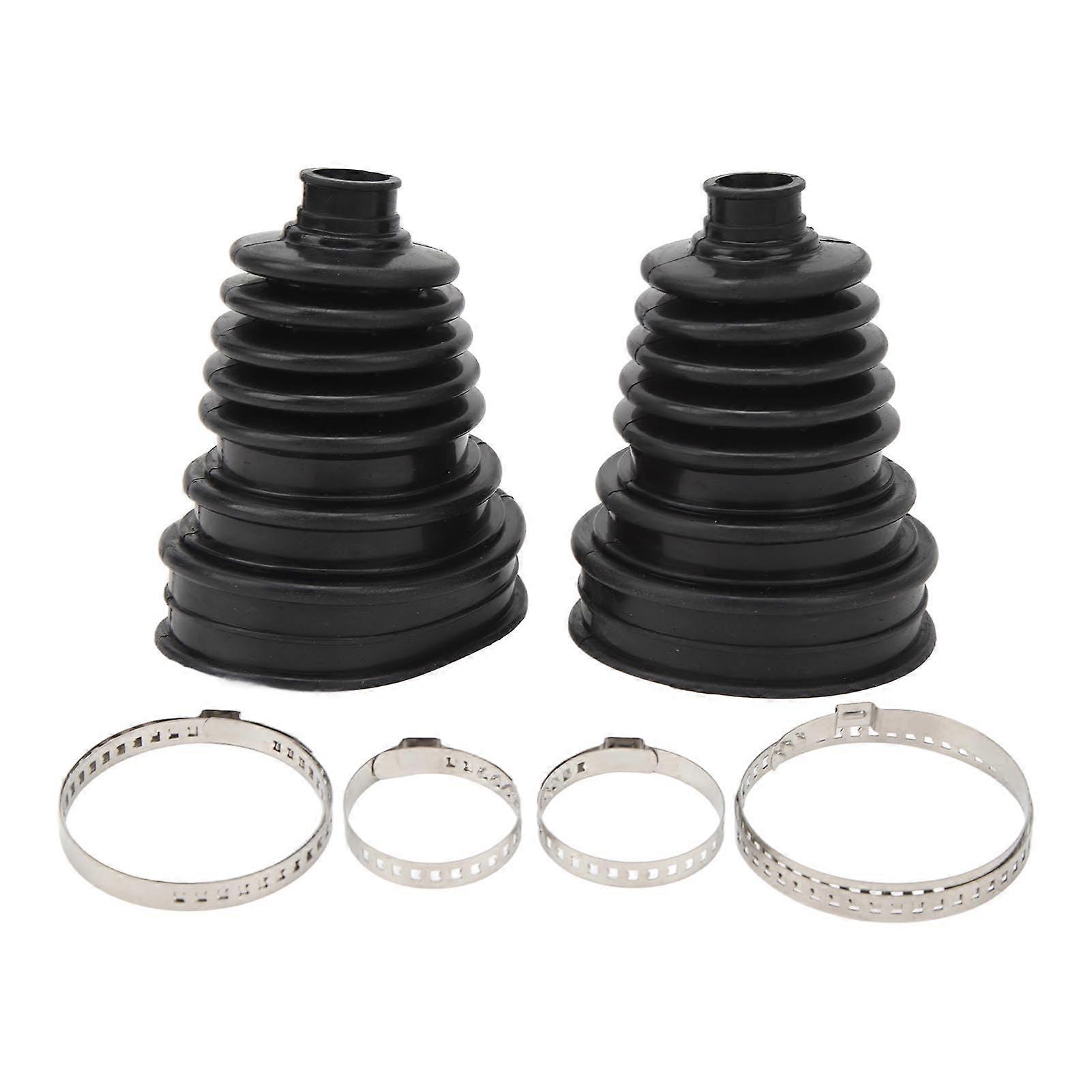 2pcs Universal Split CV Boot Kit with Precision Fit Seal and Temperature Resistant Design