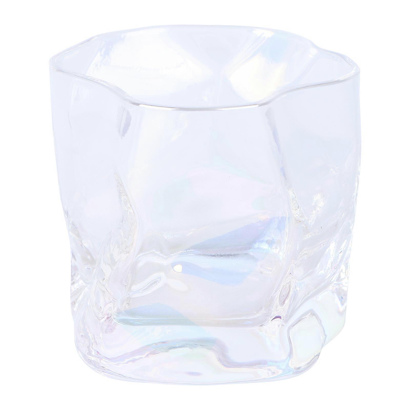 Whiskey Cup Creative Glass Drinking Cup for Drinking 1Pcs Transparent