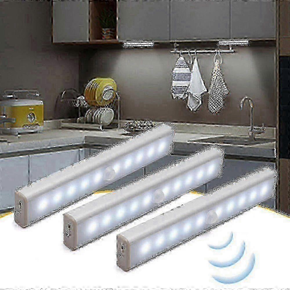2025 Motion Sensor LED Closet Light for Wardrobe, Staircase, and Kitchen Night Use