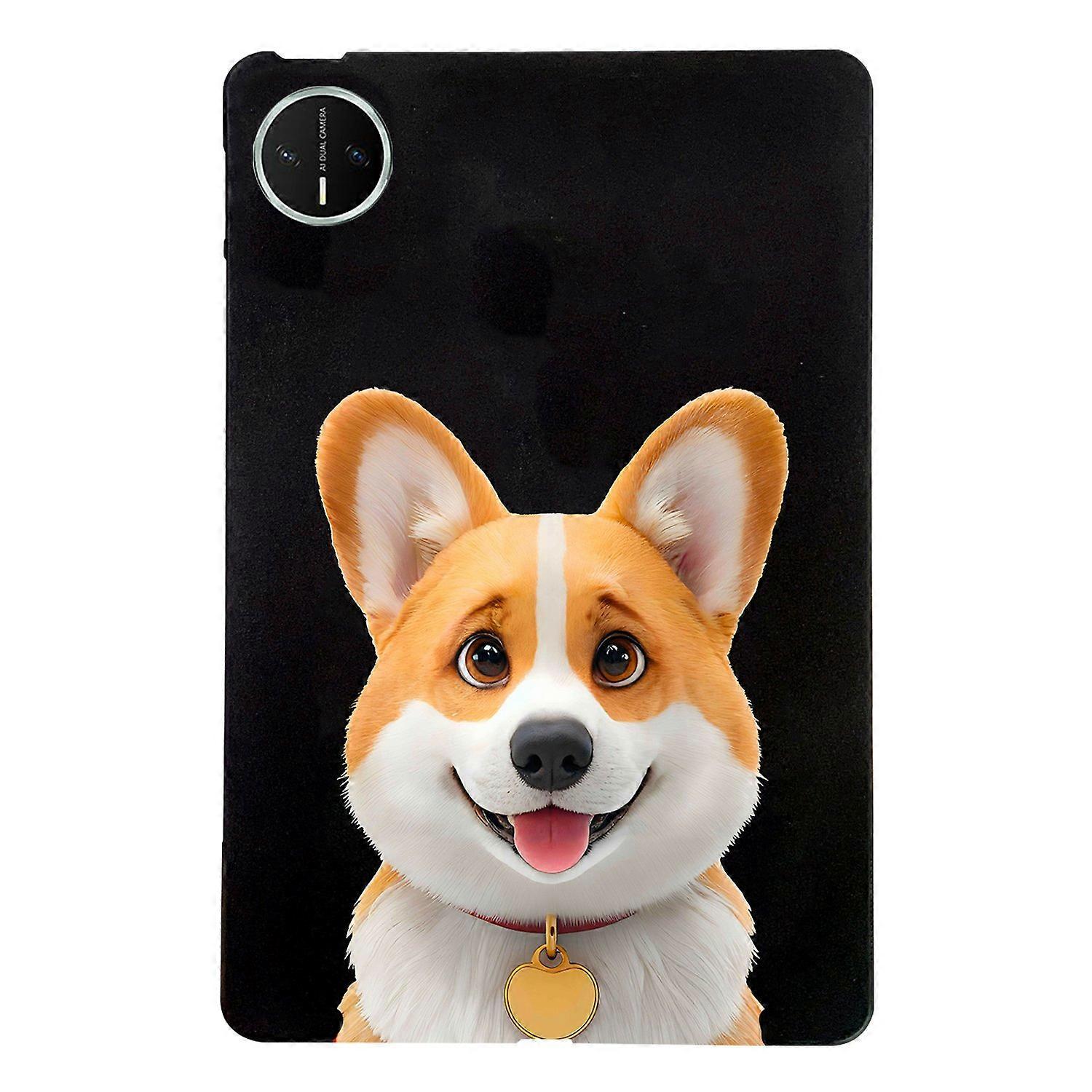 For Huawei MatePad Mini Case Pattern Printing Slim TPU Tablet Protective Cover