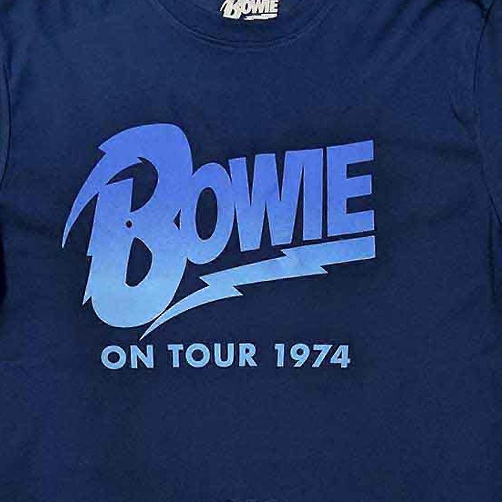 David Bowie On Tour 1974 T Shirt