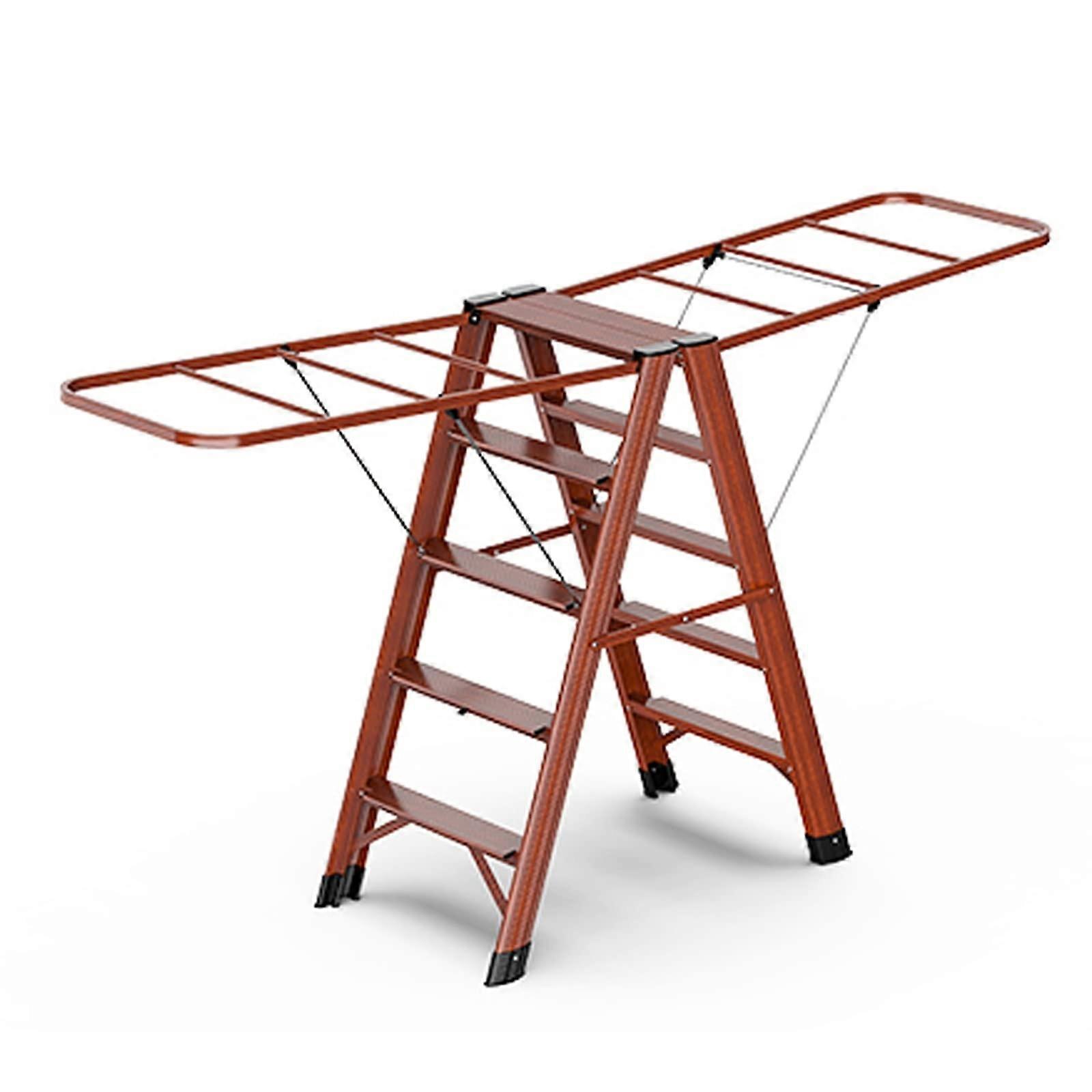 Foldable Aluminium Clothes Drying Rack Indoor Laundry Stand MultiPosition Space Saving