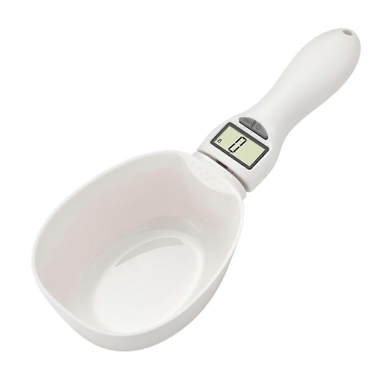 Precision Digital Spoon Scale 800g Capacity Electronic Measuring Spoon for Kitchen Baking Coffee Beige