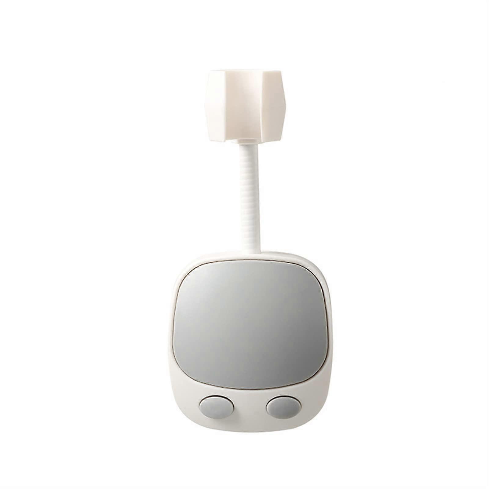 360° Adjustable Shower Head Holder with Strong Suction Base and Hooks, Wall Mounted Universal