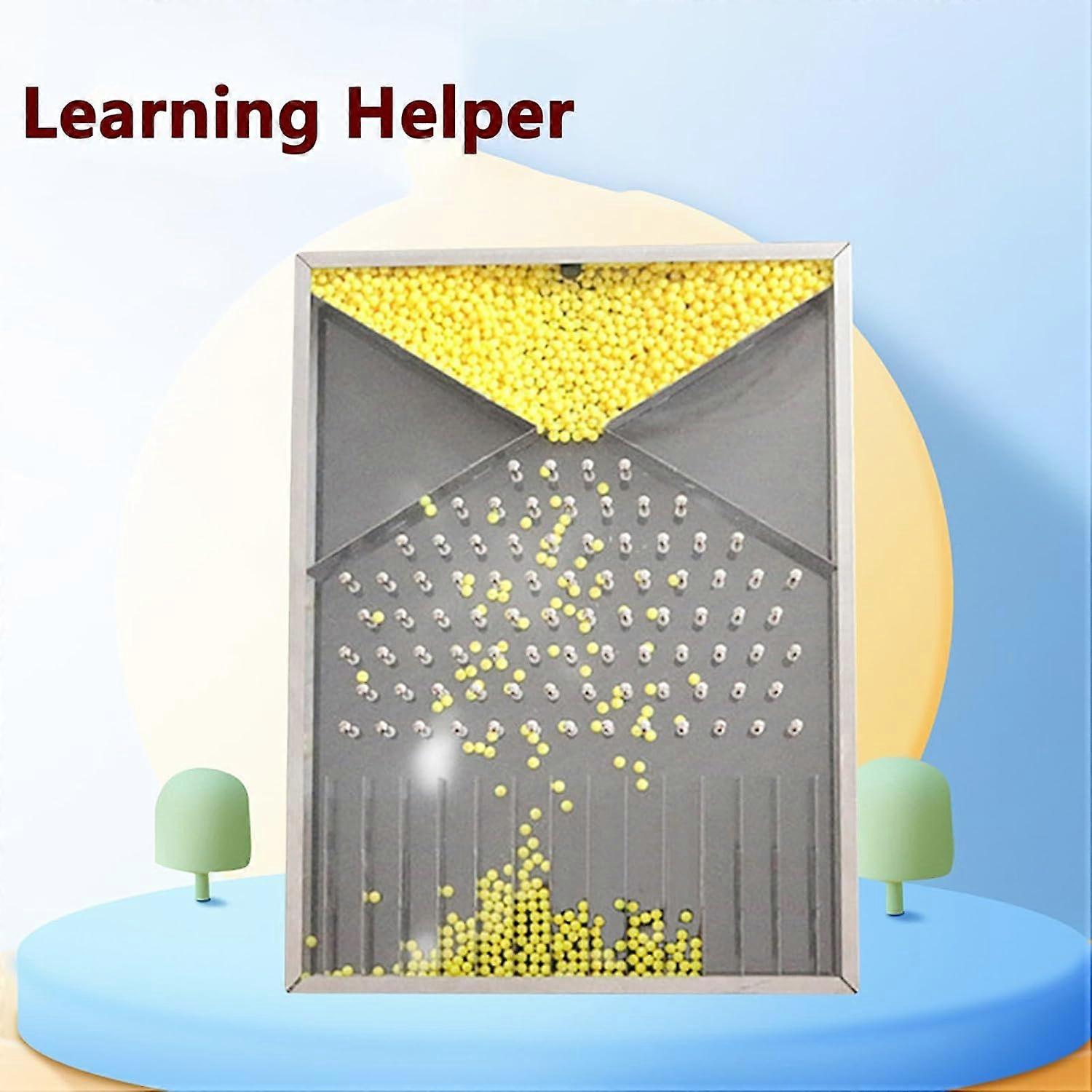 Galton Board Physics Teaching Tool Demonstrates Normal Distribution for Classroom and Lab Learning