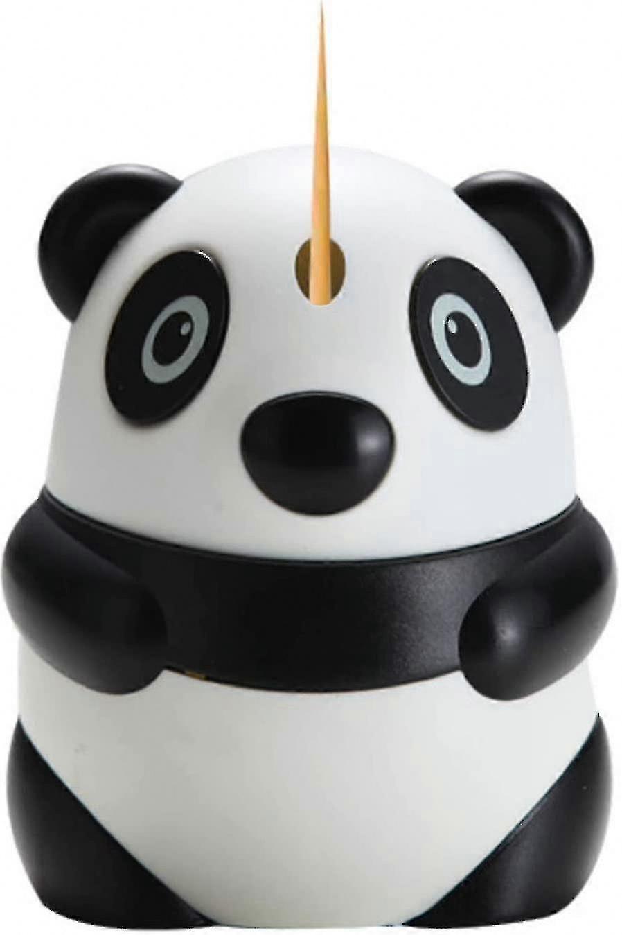 Cute Panda Tootick Holder - Sturdy Thickened Container for Home & Kitchen Decorative Use