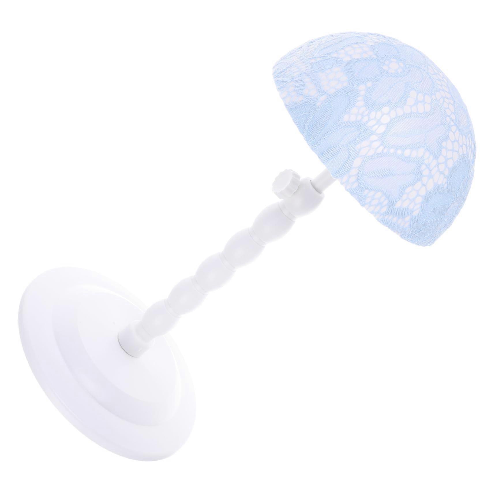 Adjustable Dome Shape Wig Stand and Hat Display Holder for Tabletop Storage Stylish Mannequin Decor