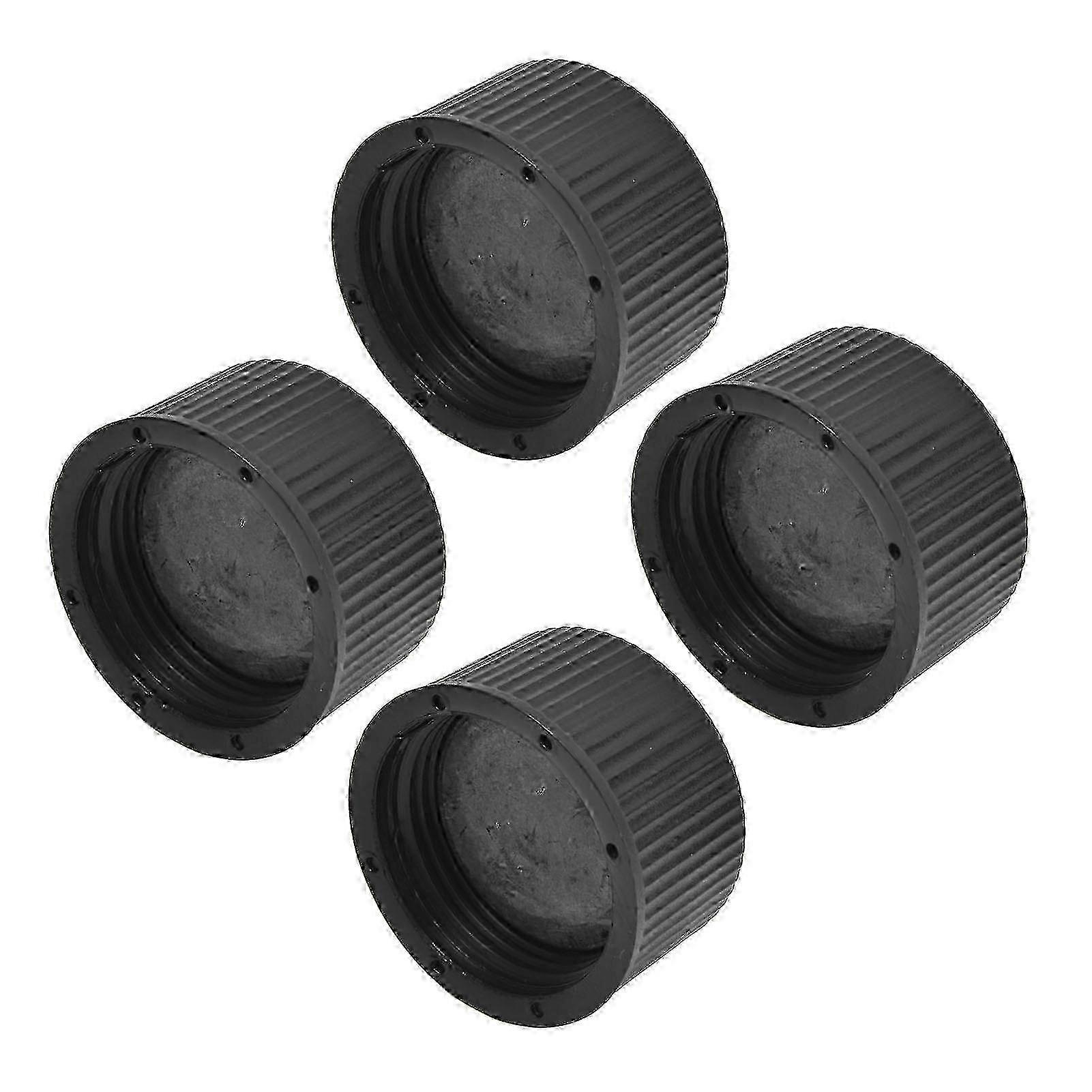 Hayward Sand Filter Drain Cap & Gasket Set, 4pc Durable Plastic Replacement Kit for Pool