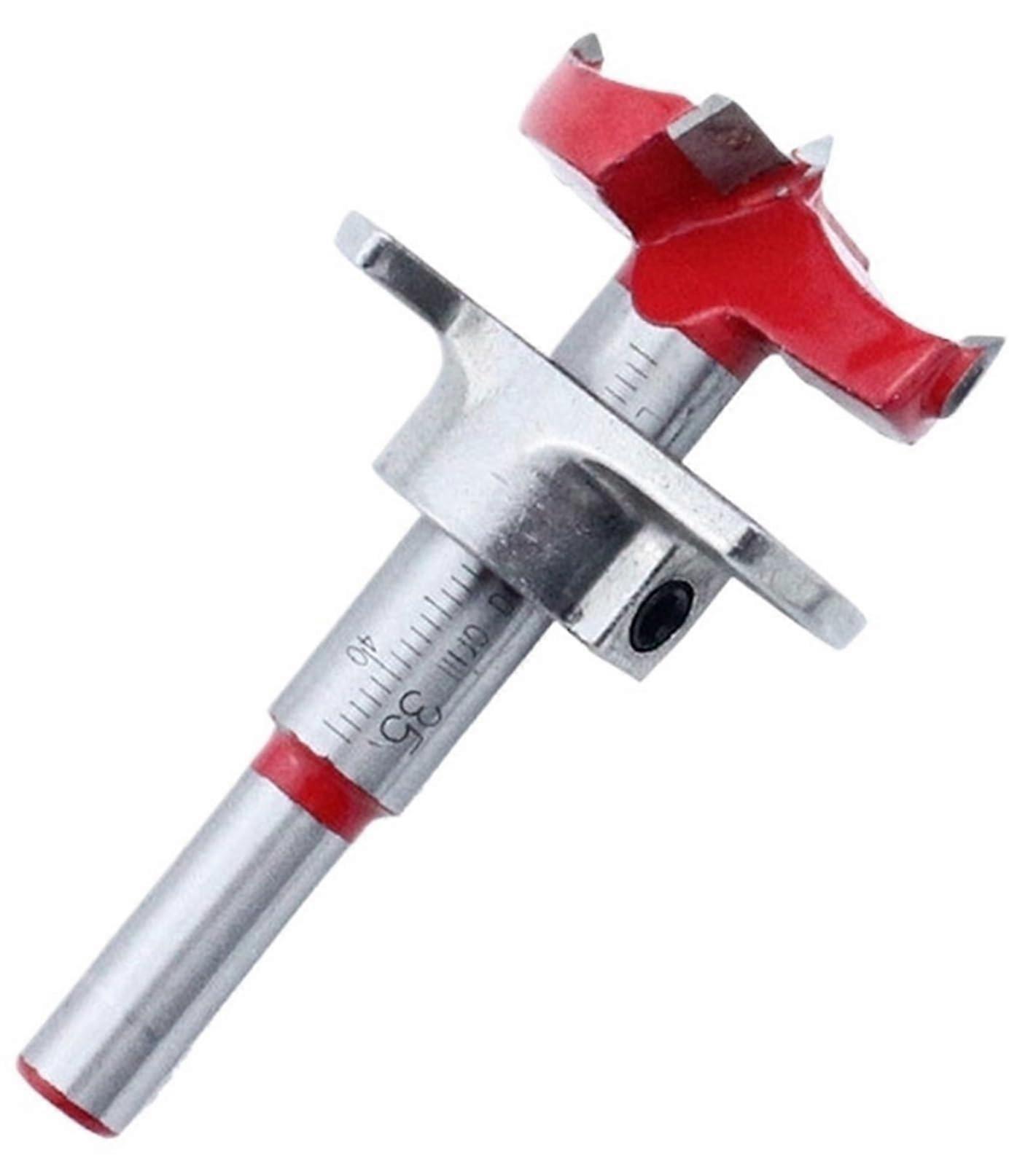 35mm Concealed Hinge Jig Cabinet Door Drilling Template with Precise Alignment for Woodworking