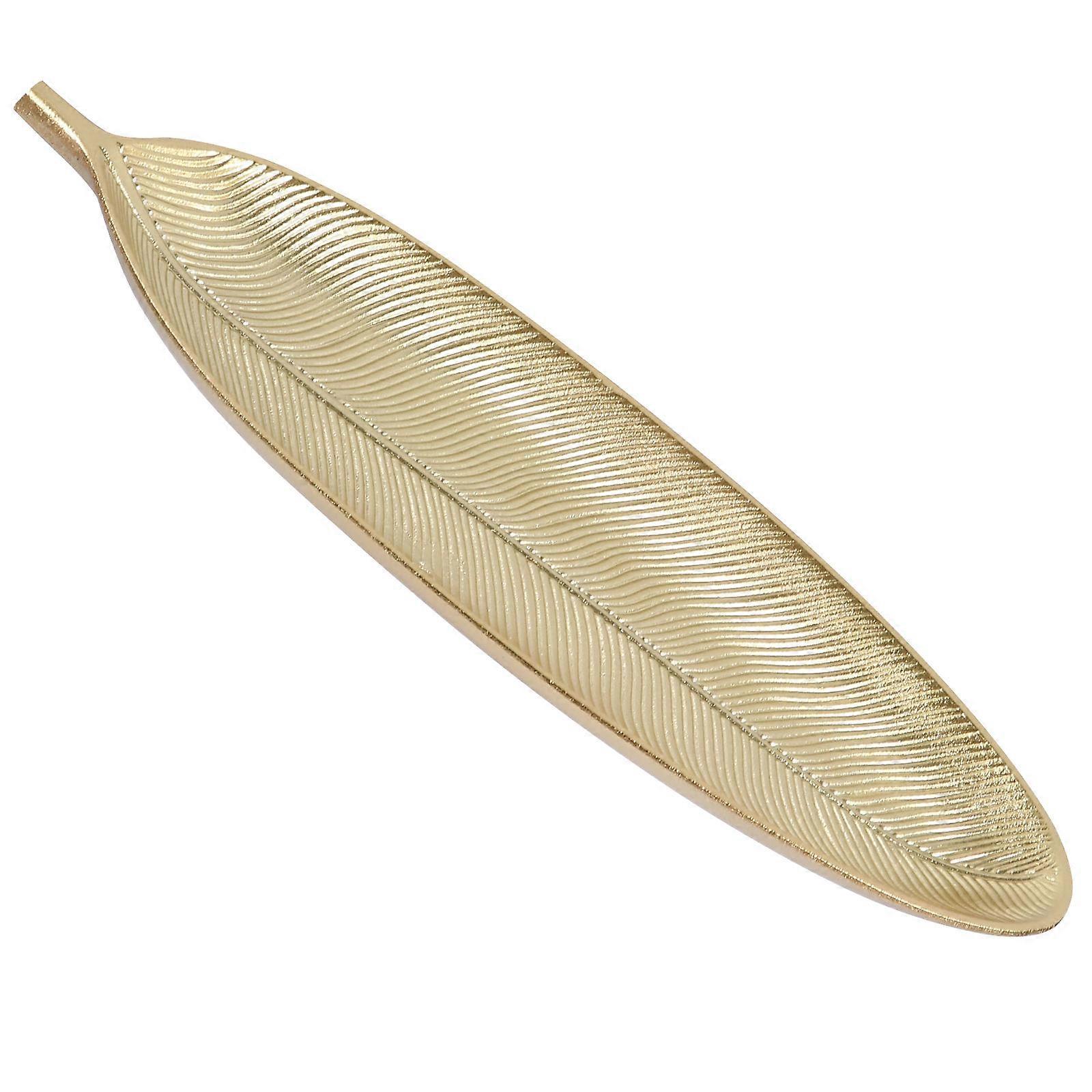 Fruit Plate Wooden Serving Plate for Storage Use 1Pcs Leaf Shape Serving Tray