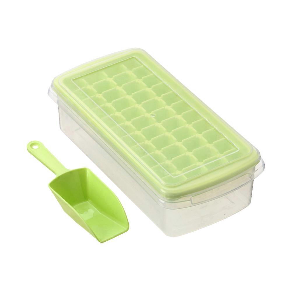 Ice Cube Tray Mold Plastic Household Function with 44-Grid Ice Maker Tray