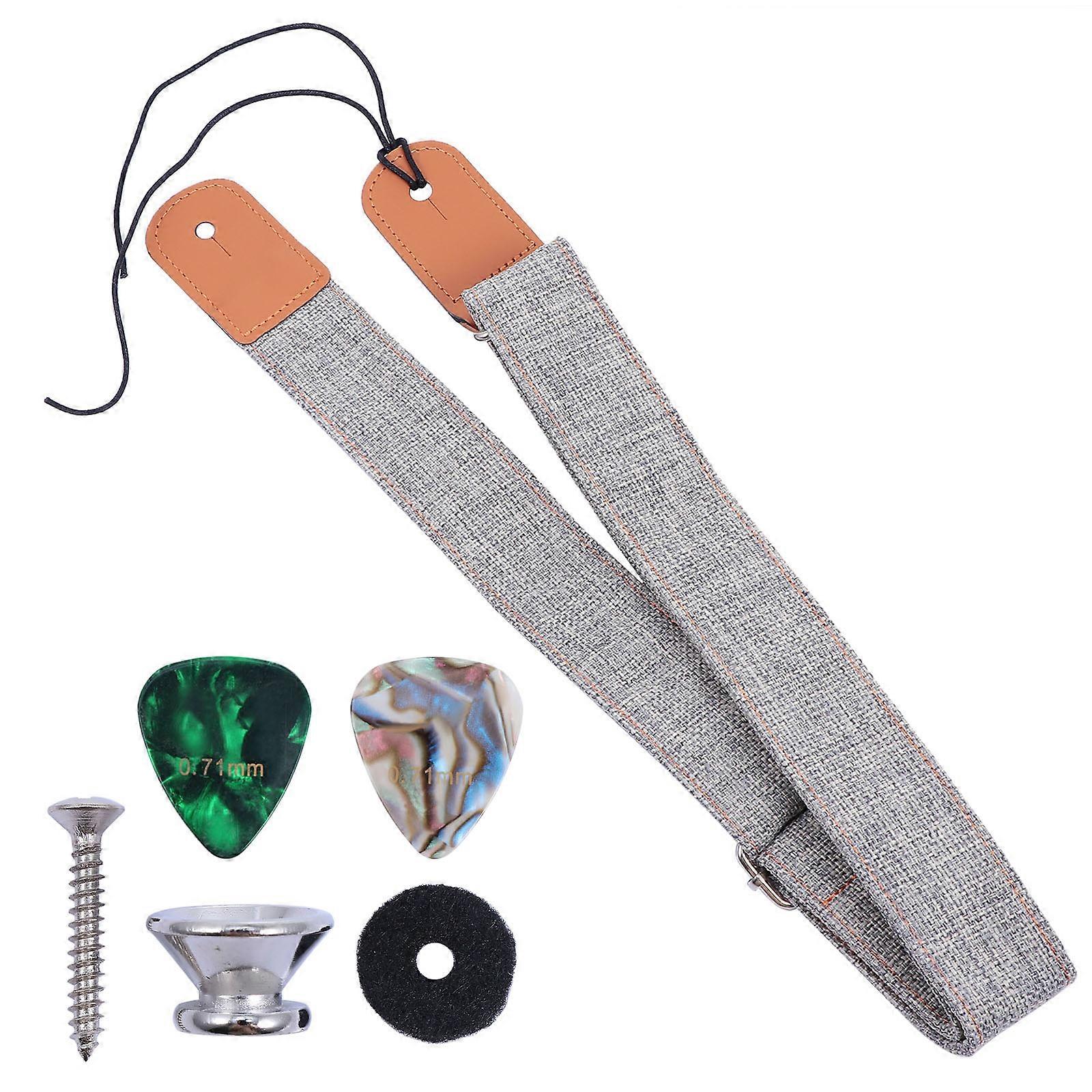 Ukulele Shoulder Strap Durable And Adjustable For Music Competition 4Pcs