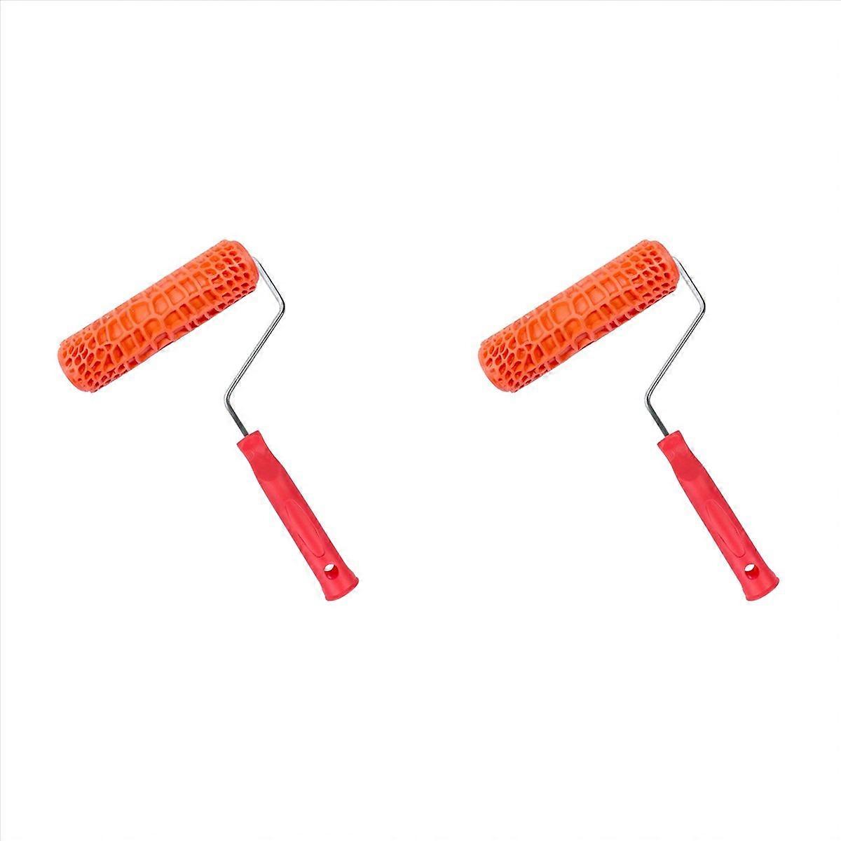 Rubber Imitation Crocodile Grain Pattern Paint Roller