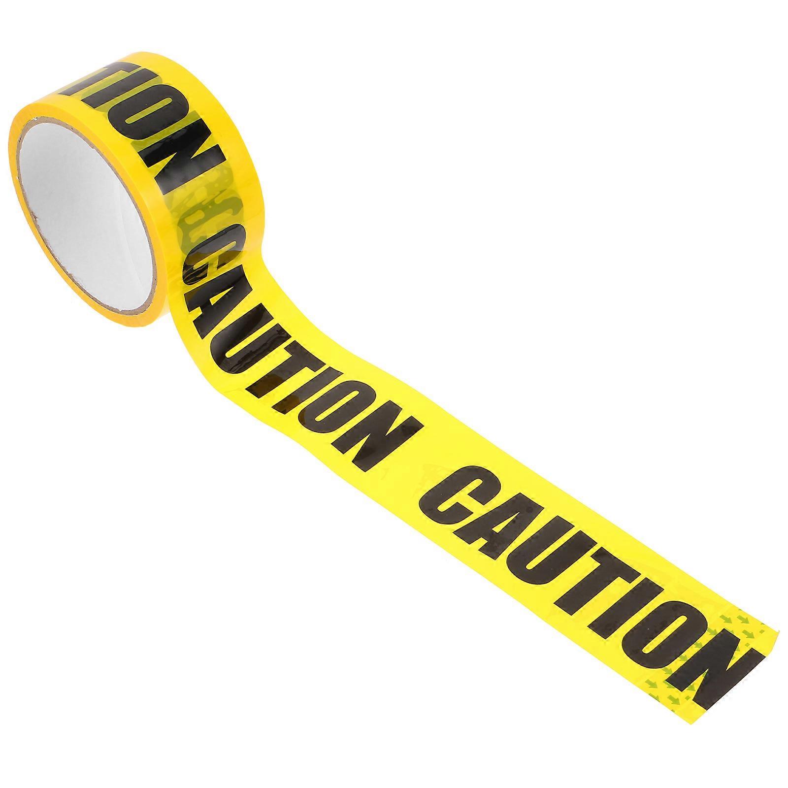 Yellow Halloween DIY Caution Tape for Safety 1 Roll