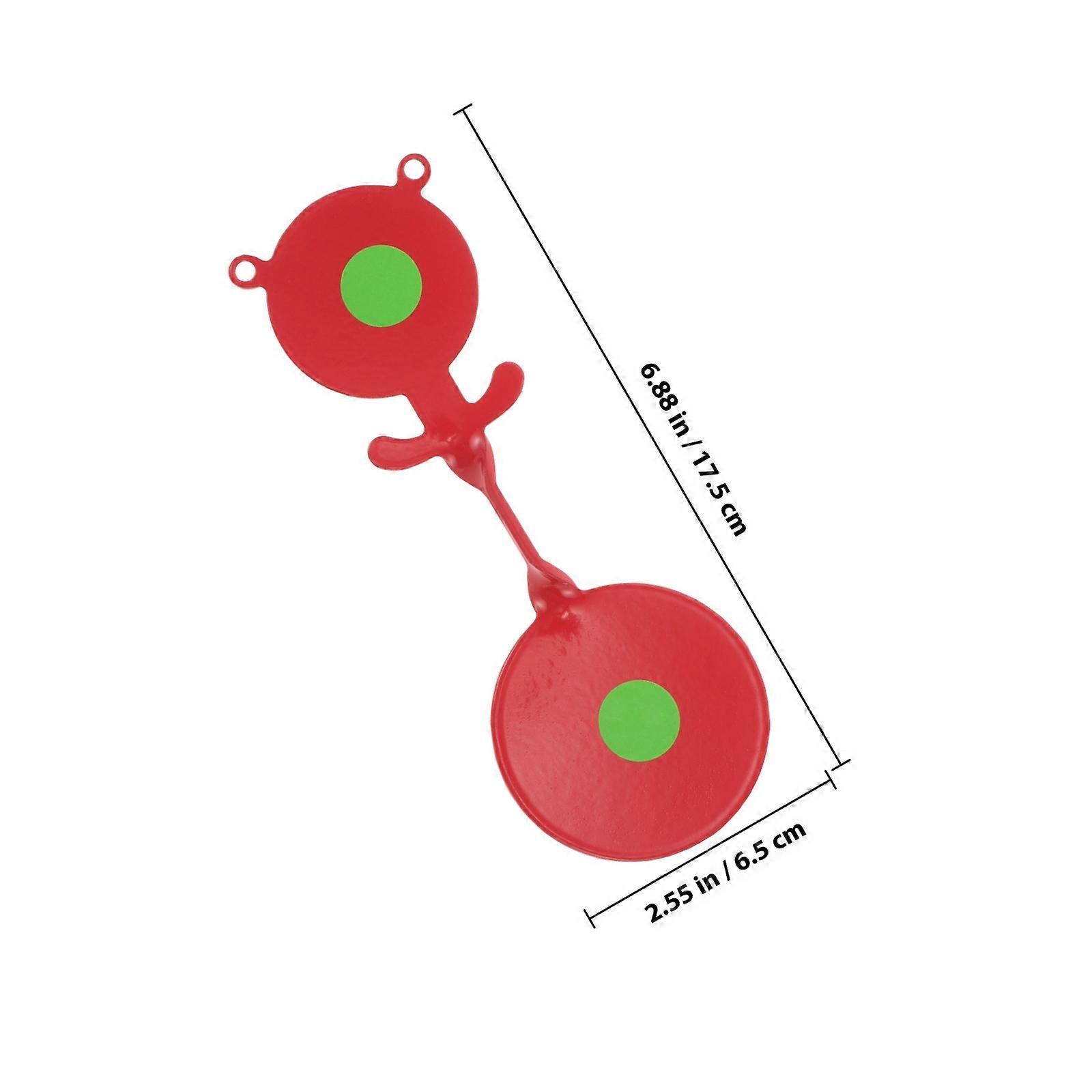 Outdoor Rotate Shooting Target Set for Aiming Practicing with Durable Iron