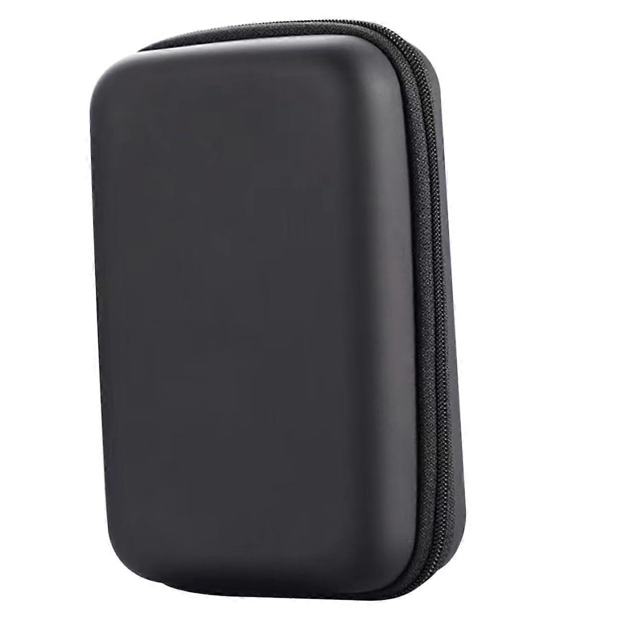 Electronics Travel Case with Shockproof Fluffy Lining, Hard Shell Charger and Cable Organizer