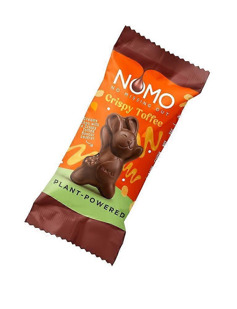 Nomo Free From Easter Bunny Crispy Toffee 25g - 25 Pack