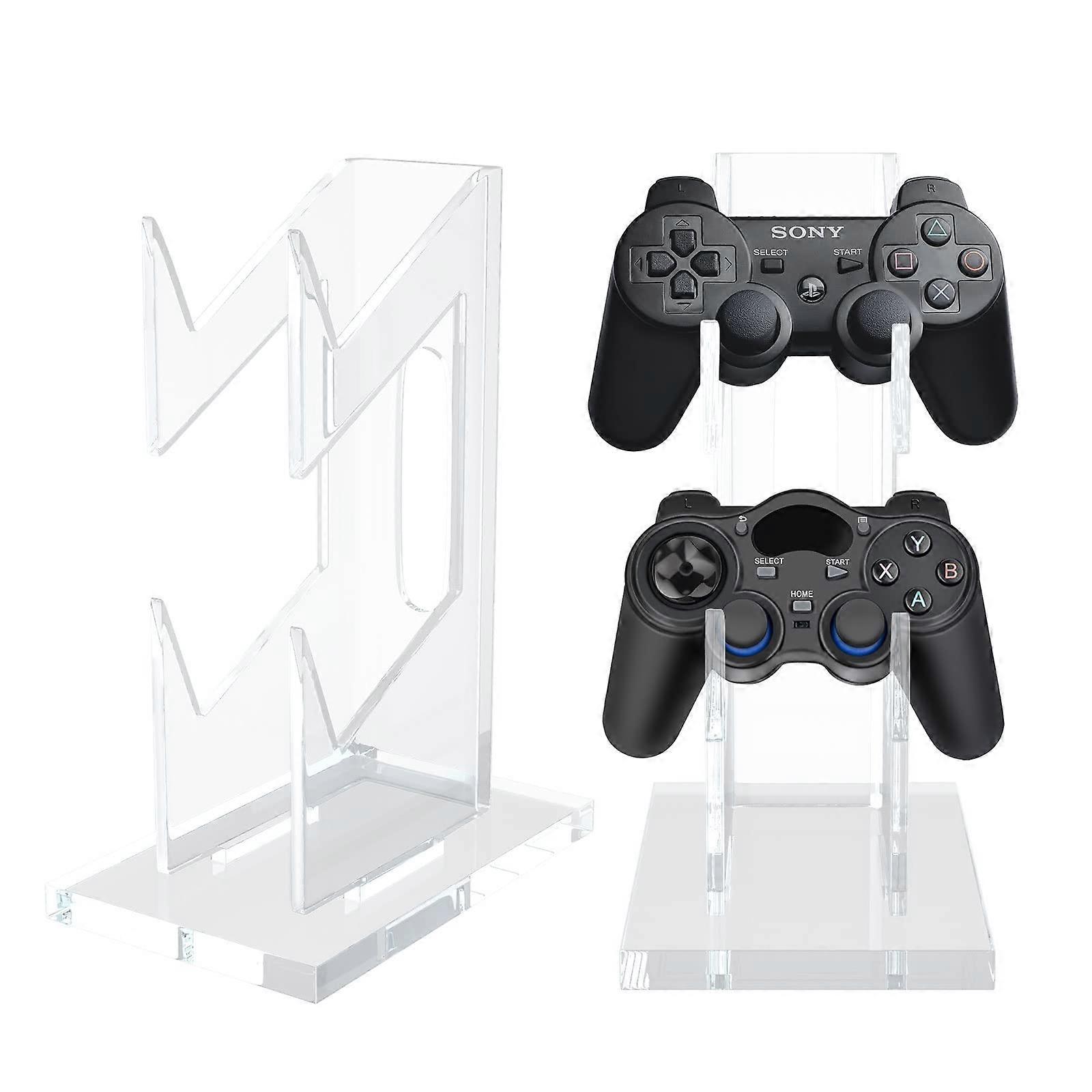 Controller Wall Mount and Gaming Headset Stand Clear Organizer for PS5 PS4 Xbox Switch