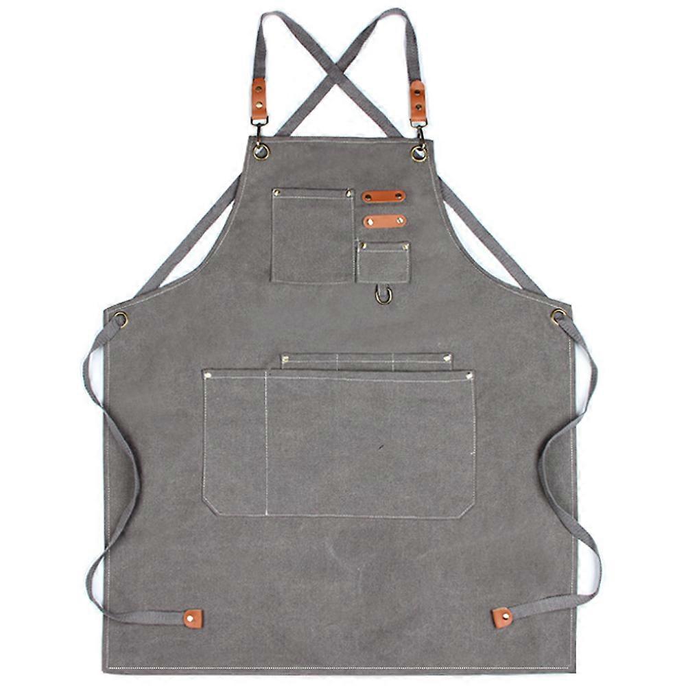 Adjustable apron with pockets, for kitchen, restaurant