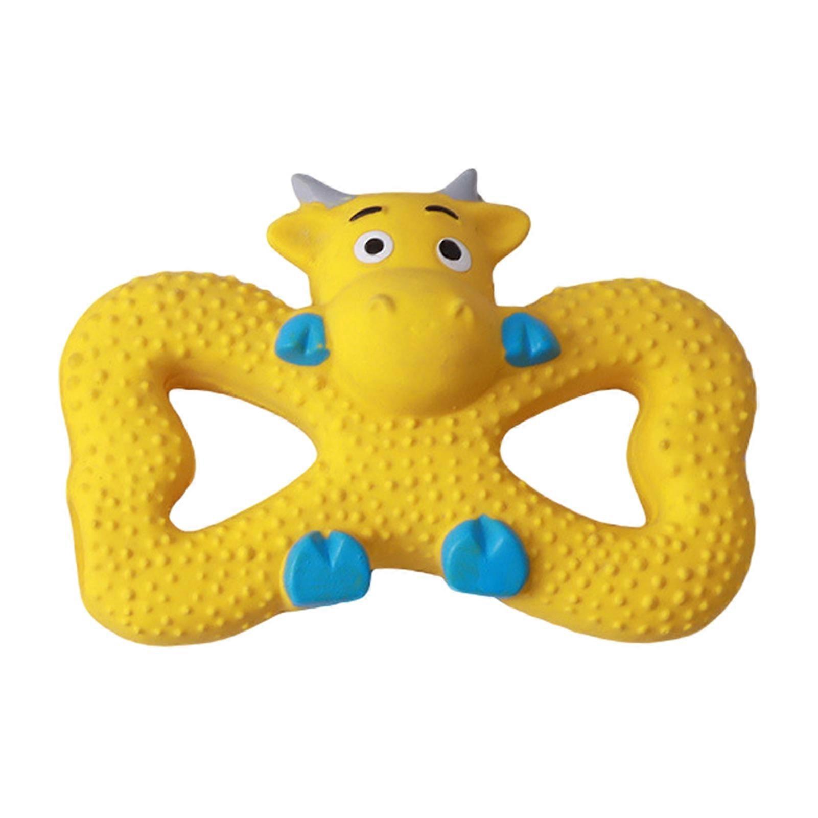 Interactive Teething Toy – Monkey Design & Squeaky – for Teeth Cleaning