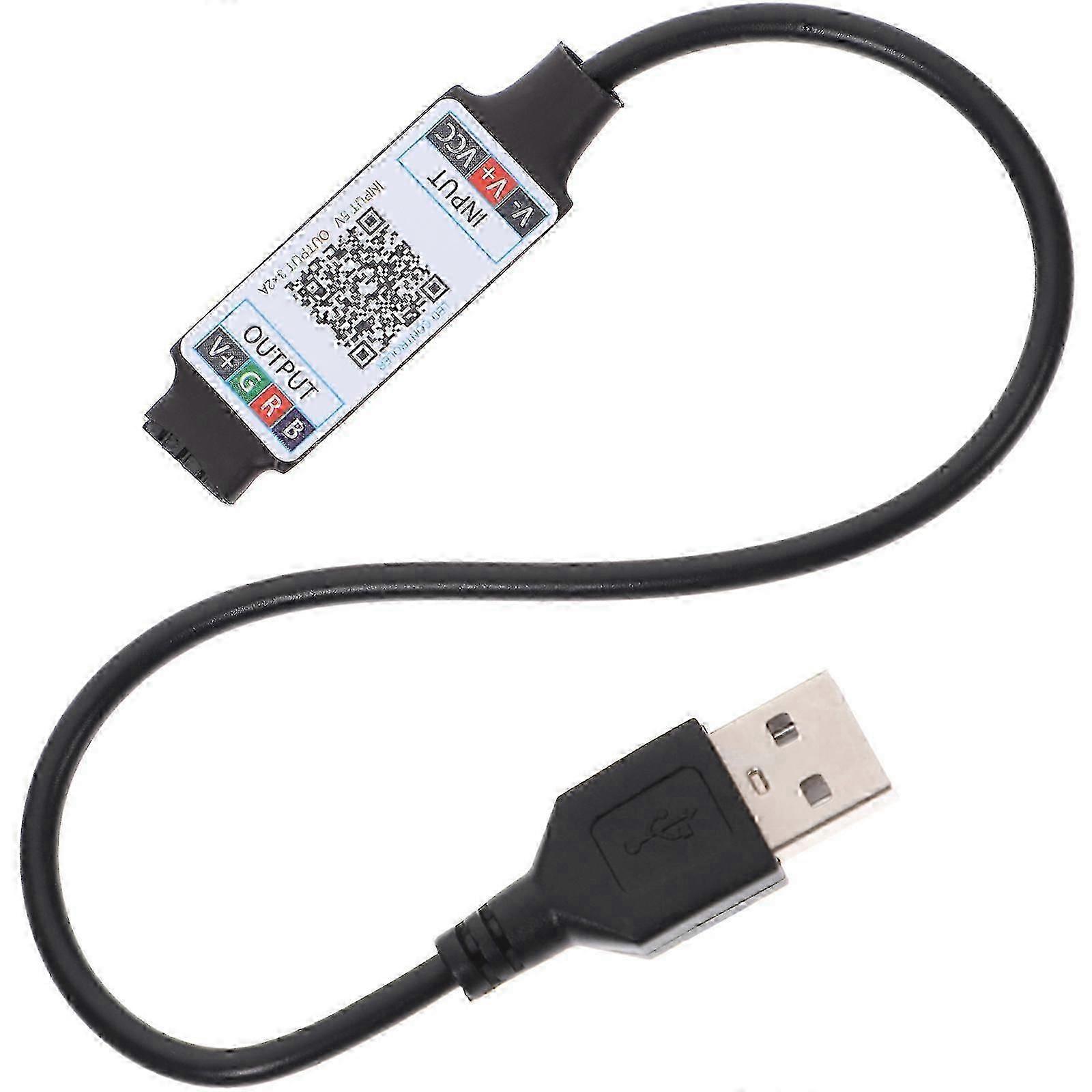 LED Controller USB Powered compatible Lighting with App Control compatible Rgb Rope Light
