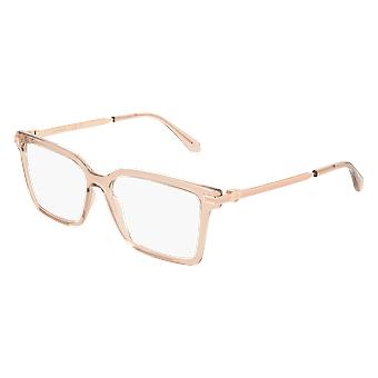 Eyewear Frames FERRAGAMO SF3039 667 TRANSPARENT ROSE 54/15/140 FEMALE