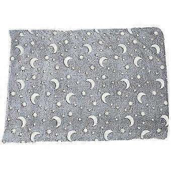 Flannel Winter Warm Mat compatible with Small Pets - Cozy Cat & Dog Bed 70x50x1cm Pet Heating Pad