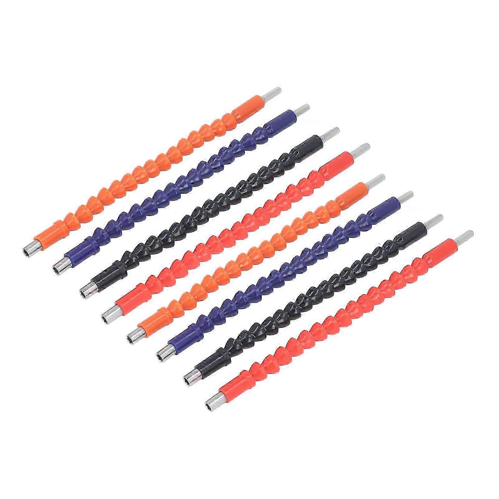 8pcs 295mm Flexible Hex Shaft Drill Bits  compatible with Electrical Work
