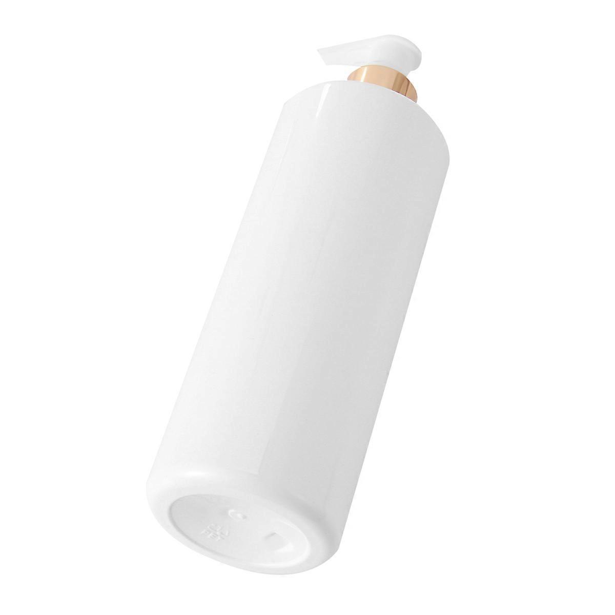 Shampoo Container Simple Plastic Bottle for Storage Use 3Pcs Pack