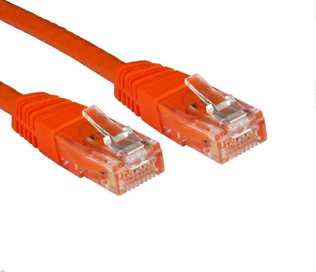CMS Cables 3m Cat6 Networking Patch Cable - Orange
