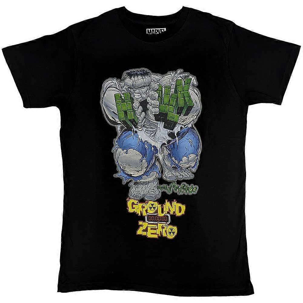 Marvel Comics Unisex T-Shirt: Hulk Ground Zero