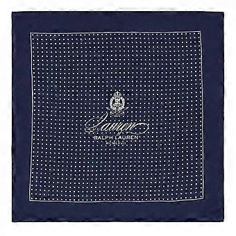 Ralph Lauren Polka Dot Silk Scarf