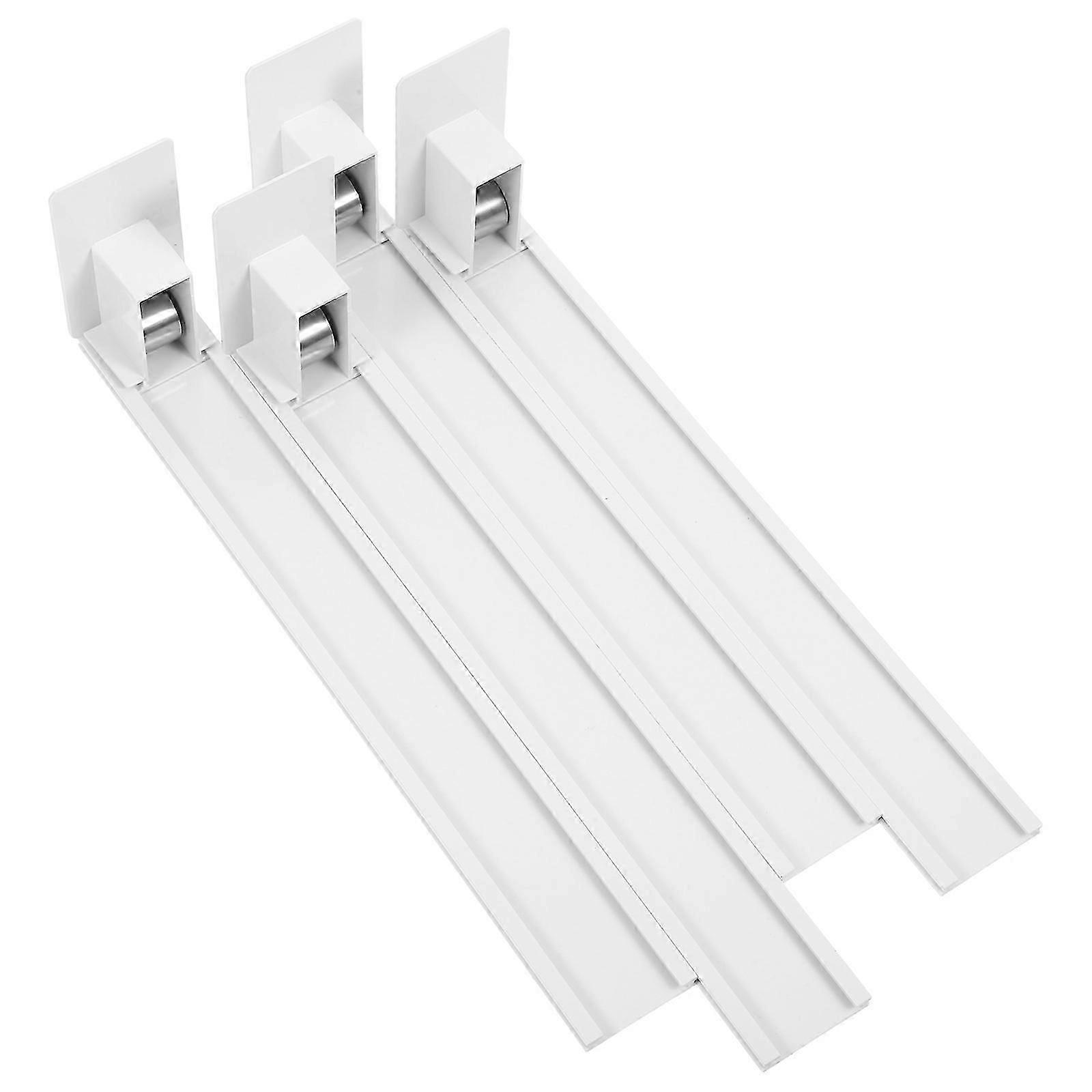 Cargo Shelf 4Pcs Automatic Pusher for Goods with Easy Installation