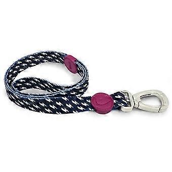 More Recycled Dog Leash Black 120x1.5 cm Up to 6 kg
